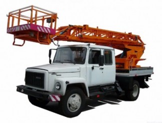 Аренда автовышки 18 м.