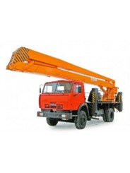 Аренда автовышки 29 м. КАМАЗ